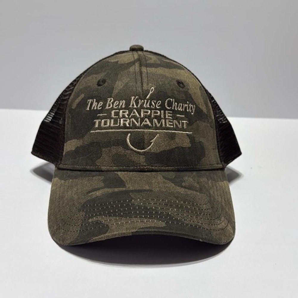 Camo Fishing Snapback Trucker Hat